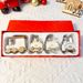 Decorations Wooden Four-Section Train DIY Assembly Desktop Window Display Christmas Children's Small Gift_voghion.com