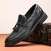 Herrenmode Quaste Weiche Mokassins Herren Echtleder Casual Loafers Outdoor Driving Flats Schuhe_voghion.com