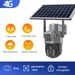 Solarbetriebene Überwachungskamera mit Doppelobjektiv, kabelloser Fernanzeige und geringem Stromverbrauch_voghion.com