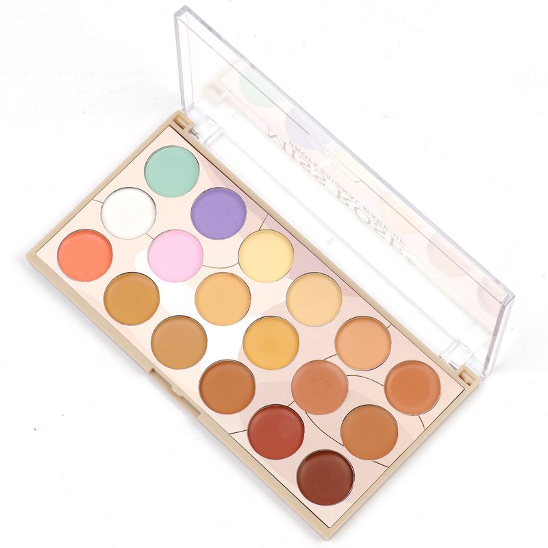 18-Color Eyeshadow Palette - Matte & Neutral Tones, Long-Lasting & Crease-Proof, Highly Pigmented Powder Formula_voghion.com