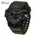 Men's Digital Analog Sports Watch With Waterproof, Stopwatch, Alarm, And Luminous Display Outdoor Sports Multi Function Watch For Men_voghion.com