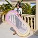 Pool & Accessories Premium Inflatable Pool Lounge Chair With Mesh Backrest Pillow Sparkling Adult Floating Bed_voghion.com