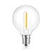G40 LED-Glühfadenlampe – Edison-Stil, E12-Sockel, 120 V, Vintage, wasserdicht, bruchsichere Kunststofflampe_voghion.com