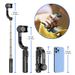 Universal joint stabilizer with expandable wireless selfie stick and tripod multifunctional remote control for_voghion.com