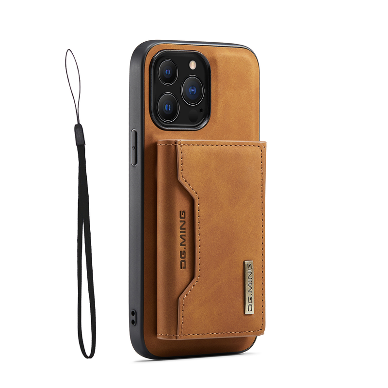 2-in-1 abnehmbare Rückabdeckung für iPhone 14 13 12 11 Pro Max Mini X XS 7 8 Plus Wallet Case mit Kartenhalter-Ledertasche_voghion.com