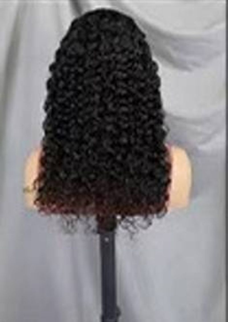 Peluca rizada con ondas al agua de 250 densidades, 13x4/4x4 HD, transparente, con encaje frontal, cabello humano rizado, brasileño, cierre de encaje 5x5_voghion.com
