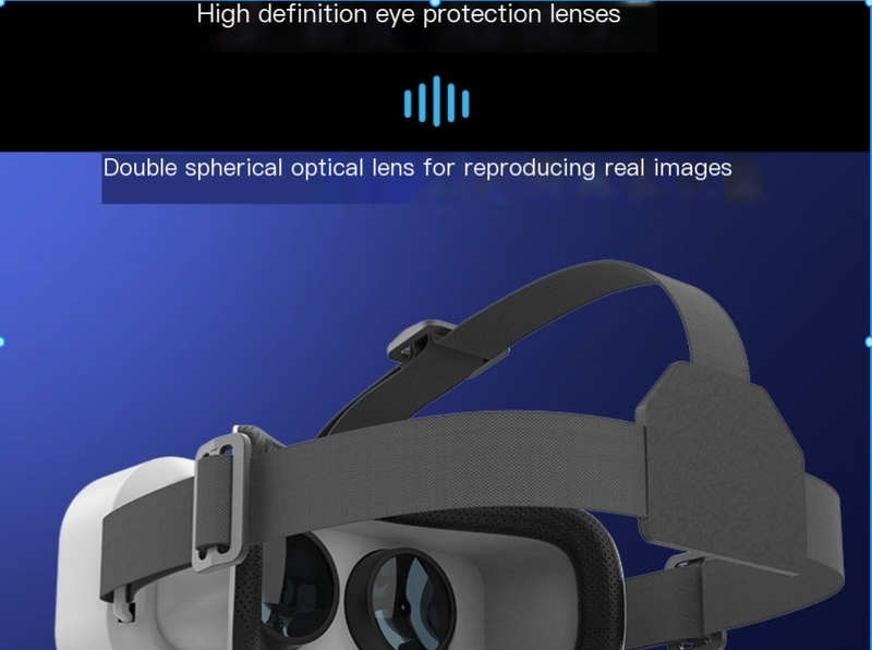 VR Glasses, 3D Movie All-in-one Game Console, Immersive Virtual Reality Glasses, VRShinecon_voghion.com