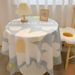 The Checkered Tablecloth With A Girlish, Light Luxury And High-end Feel, Coffee Table Cover, Student Dormitory Desk, Makeup Tablecloth140*140_voghion.com