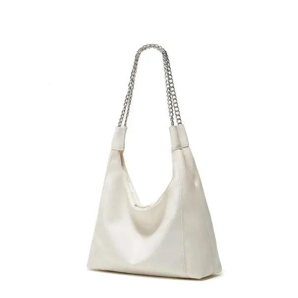 Designer 2025 Style Weiche Ledertasche Eine Großraum-Casual Vielseitige Kette Arbeitskleidung Achselhöhle Schulter Geeignet Für_voghion.com