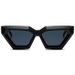 Xinbei New Cat Eye Y2K Future Style Polygonal Fashion Glasses Trendy Sunglasses For Men And Women_voghion.com