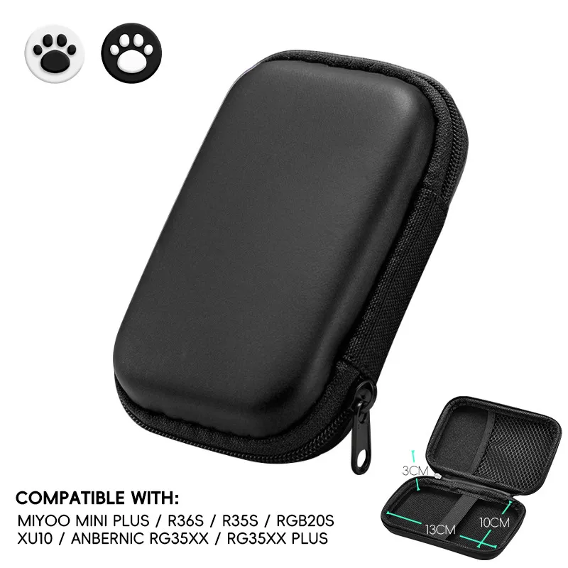 EVA Hard Shell Bag For R35S/R36S Handheld Game Console Protection Bag Video Game Console Accessories Storage Bag_voghion.com