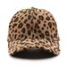 Women's Corduroy Leopard Print Baseball For Autumn Winter, Outdoor Men's Warm And Cold-Proof Sunshade Cap_voghion.com