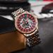 Men Mechanical Watch Automatic Luxury Rotating Plate Dial Wristwatch Man Casual Waterproof Luminous Clock_voghion.com