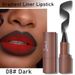 En gradient utsmurt lipliner Matte Mist Blend Lip Liner Mørk lipliner leppestift vanntett_voghion.com