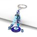 New Keychain, European And American Devil's Eye Palm Keychain Retro Popular Car Hanging_voghion.com