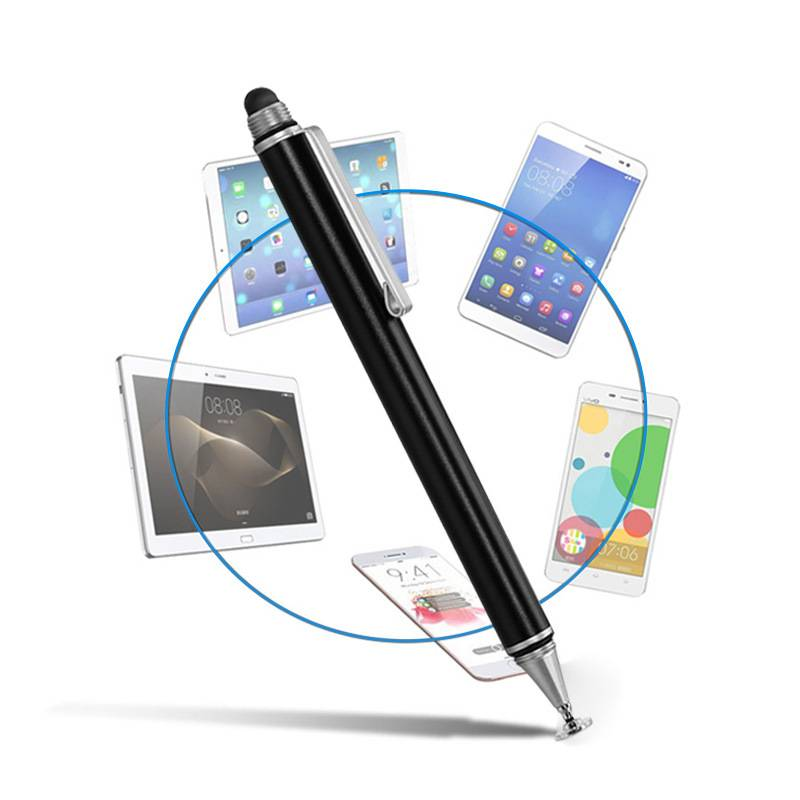 2 In 1 Stylus Pen For Phone Tablet Touch Pen for Drawing Capacitive Smart Pencil Universal Android Mobile Screen Thick Thin Pens_voghion.com