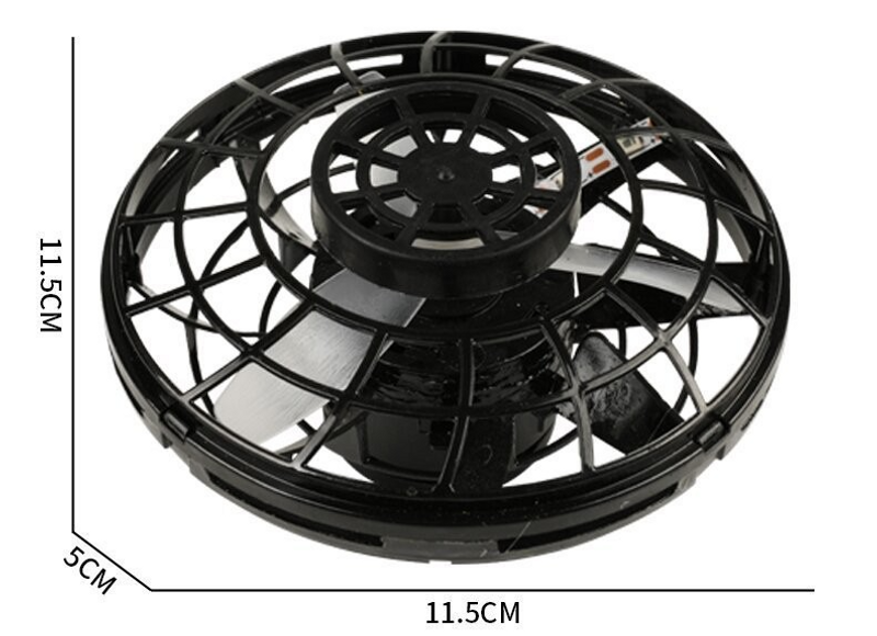 Jouet créatif à induction, gyroscope volant rotatif à itinéraire libre_voghion.com