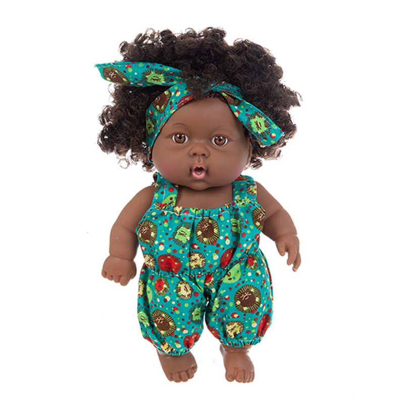 Weiches Gel Baby 12 Zoll weiße Babymode Anziehpuppe Puppe Puppe für Mädchen Spielhaus Spielzeug Reborn Puppe_voghion.com