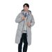 Parka pour grand froid pour homme – Doudoune 700 FP Premium avec capuche amovible (gris glacier/noir, S-5XL, coupe-vent et imperméable)_voghion.com