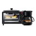 Sandwichera 3 En 1 Breakfast Machine Coffee Toaster Bread Maker Electric Oven Multifunctional Frying Pan Grill Sandwich Maker_voghion.com