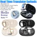 AI Translator M75 Drahtlose Kopfhörer Sport Bluetooth Kopfhörer Gaming Headset Echtzeit Übersetzung Ohrhörer 144_voghion.com