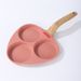 3-Hole Breakfast Maifan Stone Special For Frying Eggs Non-Stick Steak Egg Pancake Pan_voghion.com