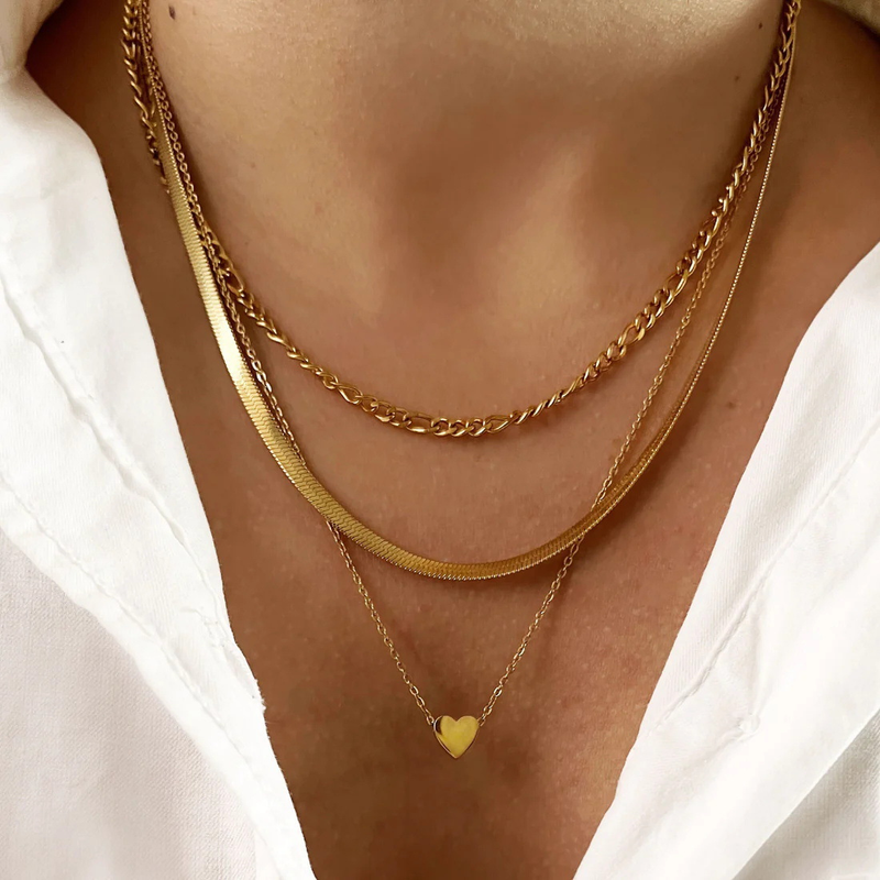 Collier pendentif croix à personnalité exagérée, chaîne de clavicule, bijoux de niche empilés multicouches de luxe léger_voghion.com