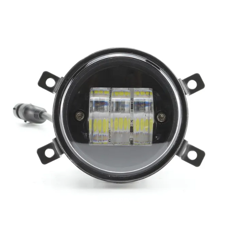 PSW00354 Šosejas velosipēda 30W LED miglas lukturis Stūres signāla apaļais miglas lukturis 90mm Lada traktora inženiertehniskā transportlīdzekļa motocikla LED miglas lukturis_voghion.com