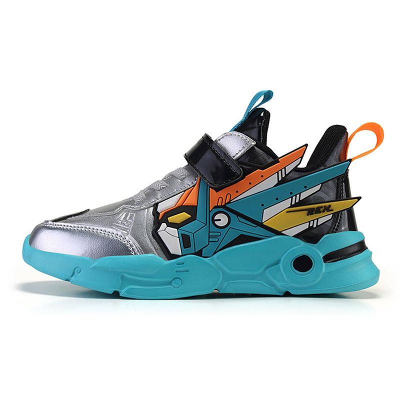 2025 Fashion Sneakers Boy's Velcro Waterproof Non-Slip Wear-Resistant Lightweight Running Shoes_voghion.com
