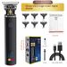 Professionelles kabelloses Haarschneide- und Trimmer-Set – wiederaufladbar, wasserdicht, geräuscharm (36–45 dB), Klingen aus Legierung für Männer, Frauen und Haustiere_voghion.com
