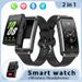 Z15 MAX Smartwatch met Bluetooth-bellen – 2-in-1 fitnesstracker en draadloze oordopjes, hartslag-/bloeddrukmeter, slaapregistratie_voghion.com