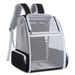 breathable pet backpack, travel cat backpack, simple travel large capacity cat bag_voghion.com