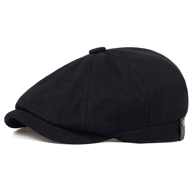 Nuovi arrivi Cappelli ottagonali da pittore britannico Autunno Inverno Berretti piatti a spina di pesce Berretti hip hop gorras_voghion.com