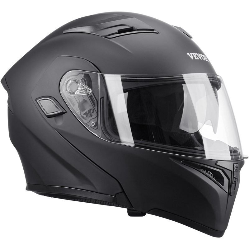 VEVOR Unmasked Motorcycle Helmet Motocross Helmet With Bluetooth Slot_voghion.com
