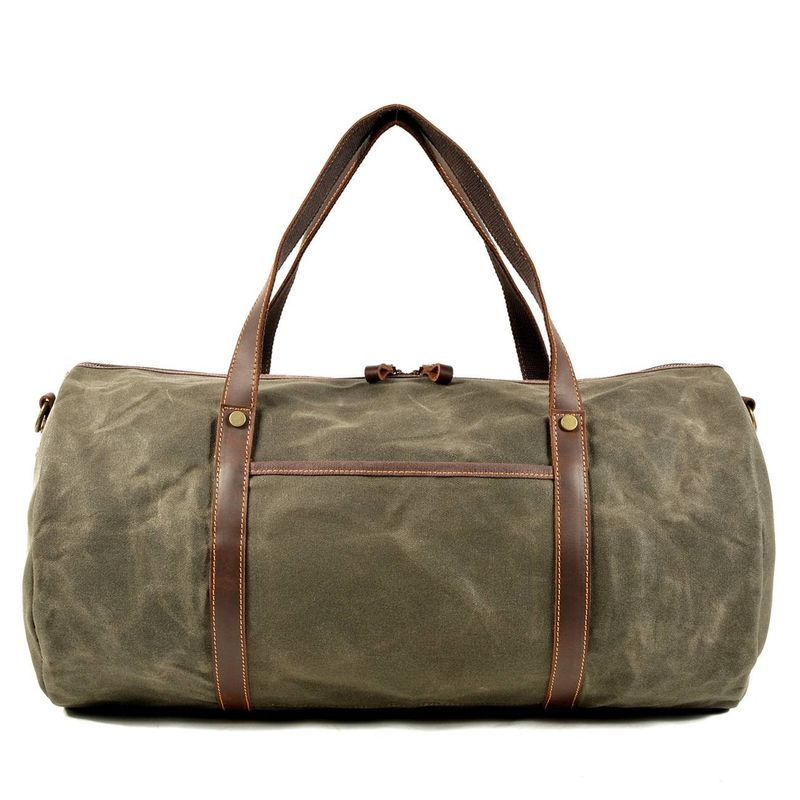Europa und die Vereinigten Staaten Retro Faltbare Reisetasche Tragbare Große Kapazität Wasserdichte Fitness Tasche Große Kapazität Freizeit Outdoor Umhängetasche_voghion.com