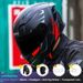 Motorrad-Integralhelm – 3C-zertifiziert, Bluetooth-Steckplatz, leichtes ABS für den Pendelverkehr, 12 Farbspiegelkombinationen mit Fahrgeschenkpaket_voghion.com