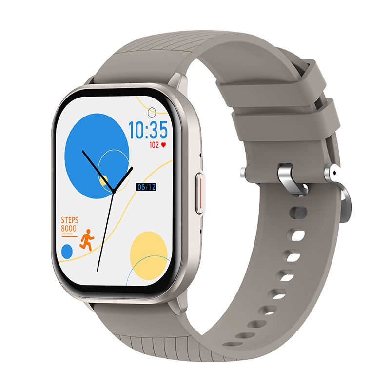 ZL99 Smartwatch 2.01 mit maßgefertigter Form, großem Bildschirm, Blutdruck- und Herzfrequenzmessung, Lauf- und Sportfunktionen, Touchscreen._voghion.com