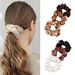 Hot Selling Satin Solid Colored Large Intestine Simple and Versatile Women's Headrope High Elastic Hair Loop Headwear_voghion.com