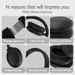 PANGPAI P3965ANC Wireless Bluetooth Headphones With Active Noise Cancellation, 40H Playtime, Lightweight Metal Frame, Hi-Fi Sound,_voghion.com