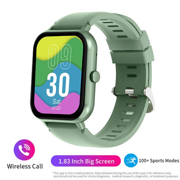 Smartwatch met Bluetooth-bellen, waterdichte fitnesstracker, hartslagmeter, multisportmodi, compatibel met iOS en Android_voghion.com