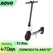 Trottinette électrique pliable AOVO T1 Pro, batterie 36 V 10,4 Ah, moteur 350 W, 10 pouces_voghion.com