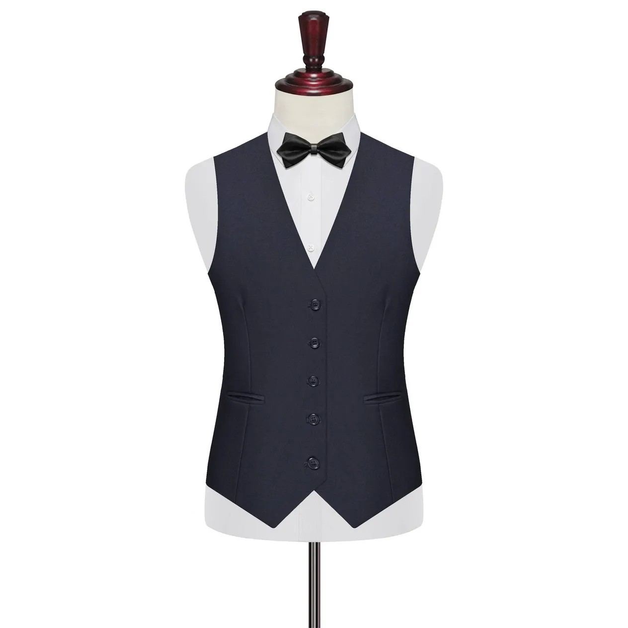Men's Clothing Men's Suit Vest Work Clothes Suit Groomsmen Suit Professional Wear Large Size Formal Wedding Casual Vest_voghion.com