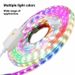 220V High-Voltage RGB LED Strip Lights, Waterproof Outdoor Party Lighting With Dynamic Color-Changing Effects, 2835 LED Chip, 20LM Per LED, 48 LEDs/m_voghion.com