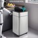 Smart Sensor Stainless Steel Trash Bin – 10L/14L Automatic Touchless Garbage Can With Lid For Kitchen, Bathroom & Office_voghion.com