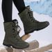 Voyage Cross-Border 2025 Winter New Cotton For Women Thickened Long Fur Lined Warm Snow Boots High-Top Plus Size Shoes_voghion.com