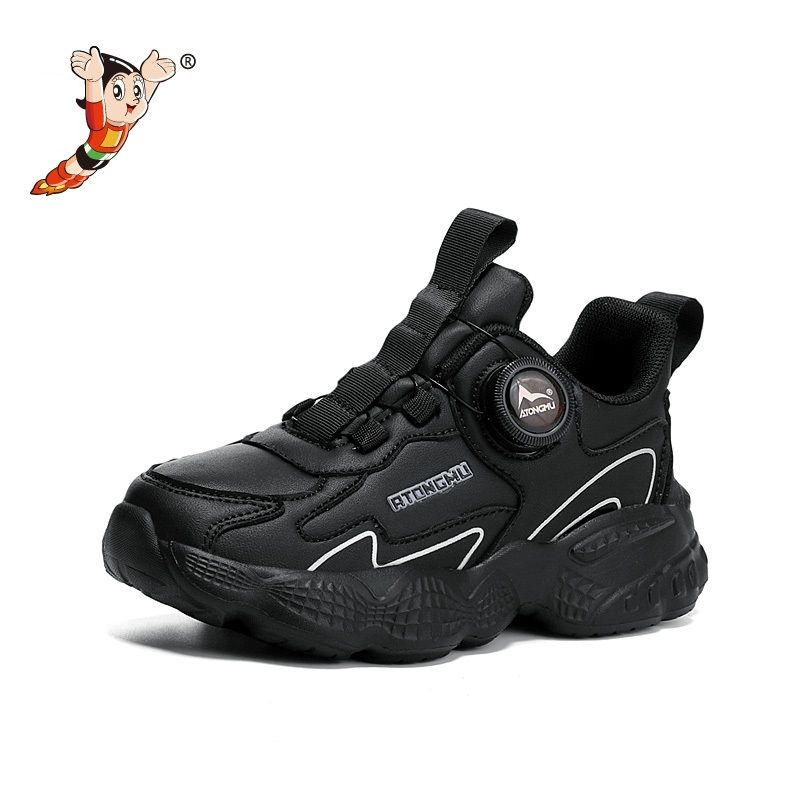ATONGMU 2024 Spring New Boys and Girls Outdoor Breathable Pop Shoes, Thick Sole Fashion Casual Shoes, Big Kids Shoes_voghion.com