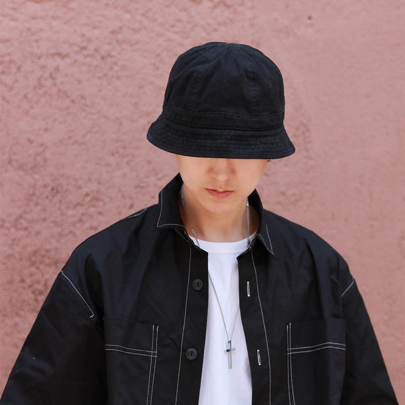 Fisherman hats, men's tide, hip-hop, Japanese retro, cool handsome, spring and summer, casual sunshade hats, basin hats, bucket hats_voghion.com