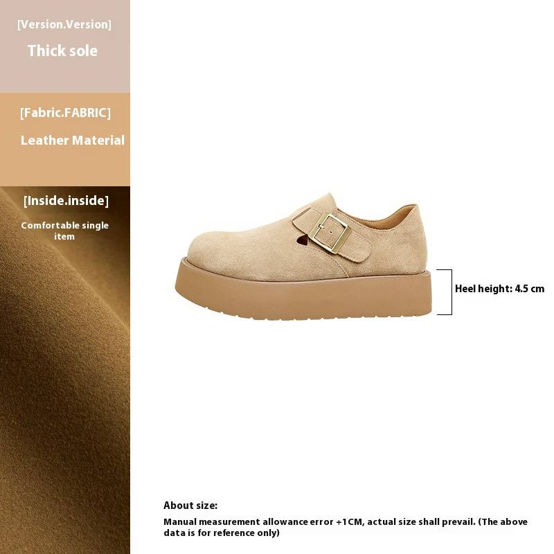 Chaussures à plateforme en cuir véritable pour femme – Confort et légèreté avec rehausse dissimulée de 4,5 cm (pointures 34 à 40, plusieurs coloris)_voghion.com