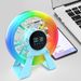 Portable Ferris Wheel Bluetooth Speaker RGB Colorful Light Wireless Soundar Handfree Call Mp3 Music Player With Alarm_voghion.com