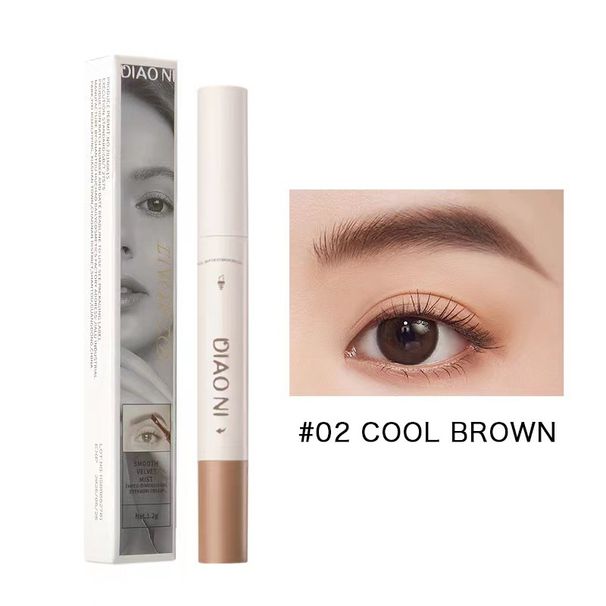 FeatherStroke Brow Gel - Smudge-Proof & Waterproof - Natural Fluffy Brows For 12H_voghion.com